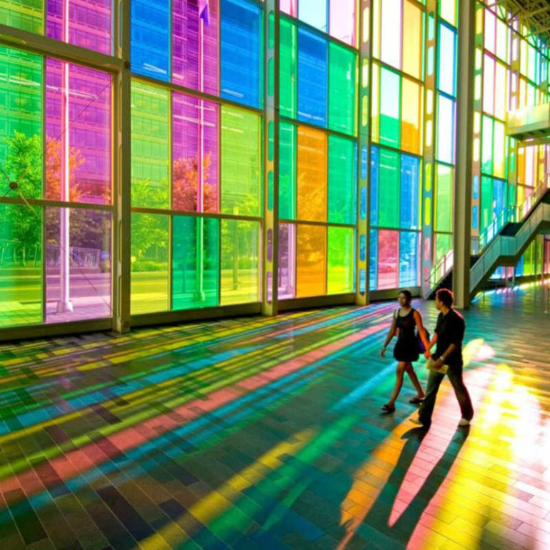 Συνεδριακό κέντρο Μόντρεαλ με βιτρό