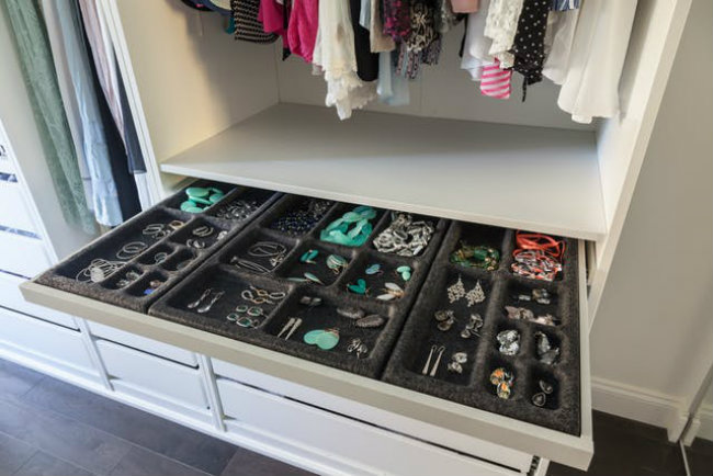 συρτάρι δίσκος κοσμημάτων