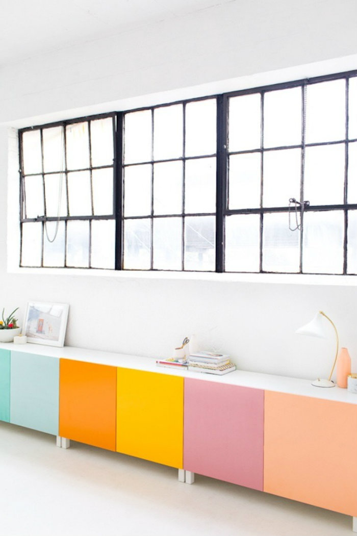 ΙΚΕΑ BESTA βάψιμο με σπρέι