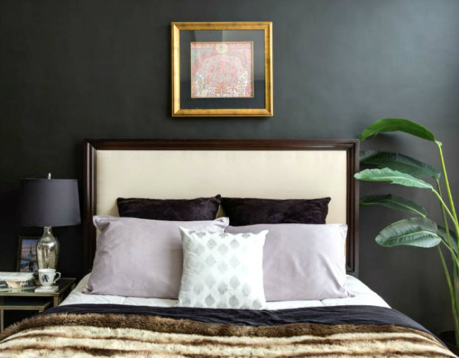 Υπνοδωμάτιο στο χρώμα του Όνυχα.