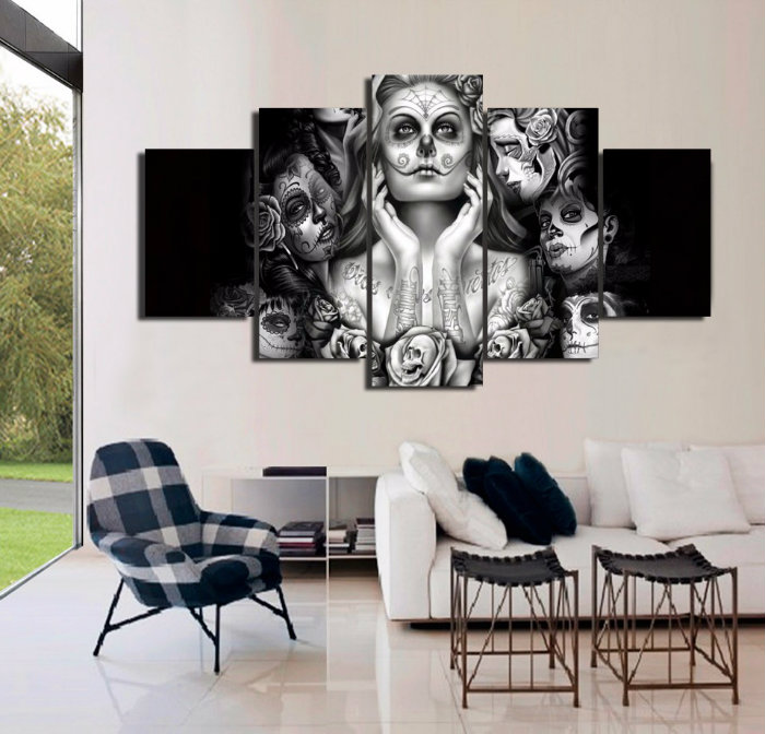 Η ημέρα των νεκρών pin up