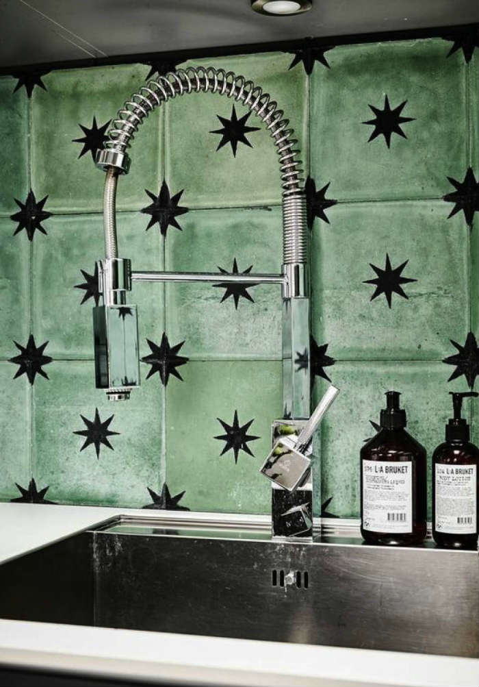 πλακάκια με αστέρια