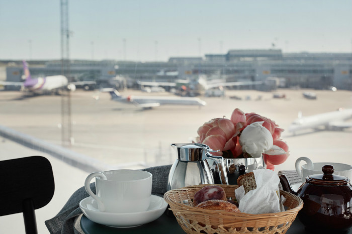 πρωινό στο αεροδρόμιο