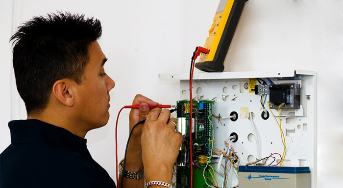 σέρβις στον πίνακα