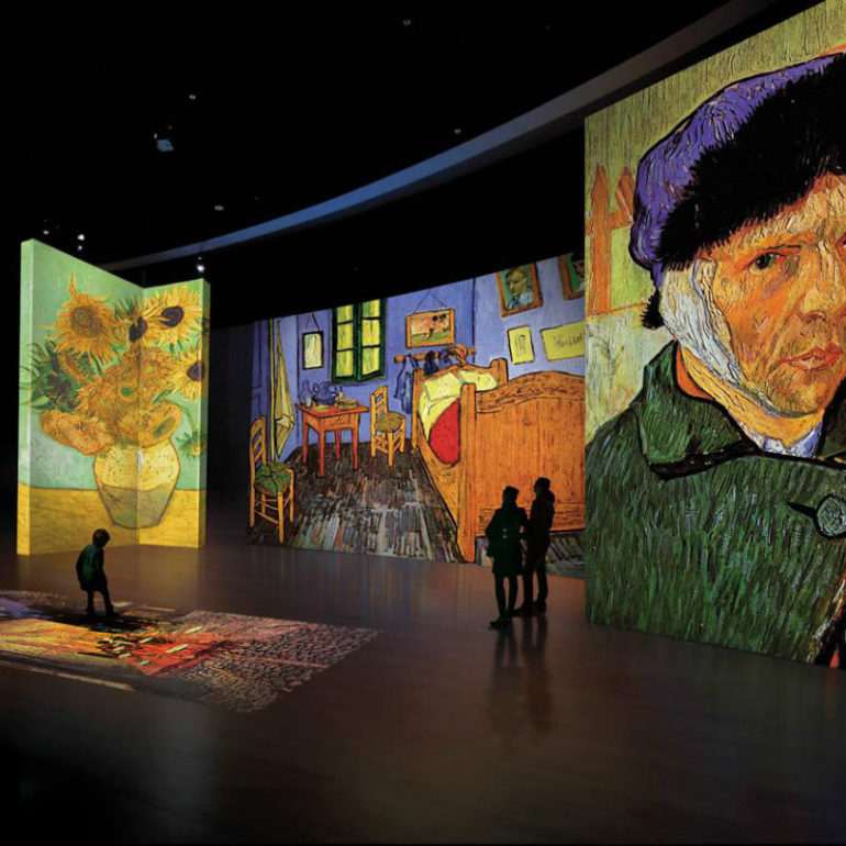 Van gogh ψηφιακη εκθεση βαν γκονγκ