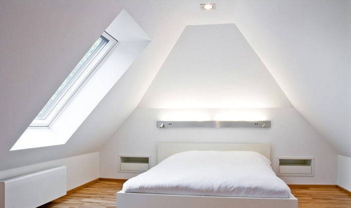 Κρεβατοκάμαρα με θέα στα αστέρια.