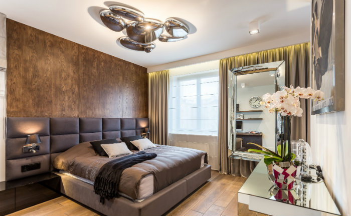 Άποψη από την κρεβατοκάμαρα.