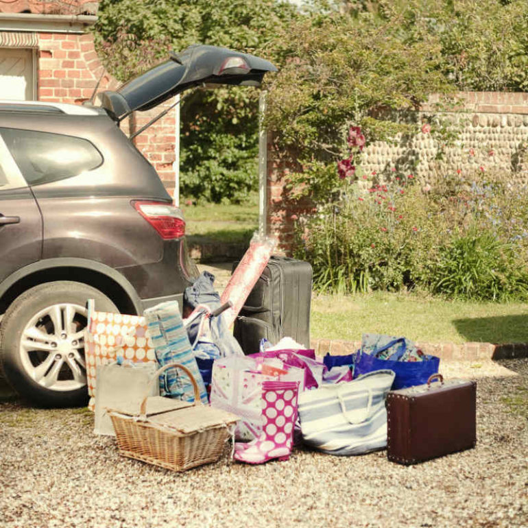 Ανοιχτός χώρος αποσκευών.