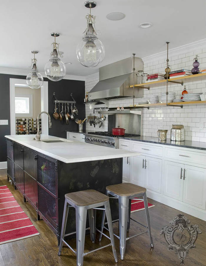 Η κουζίνα του σεφ.