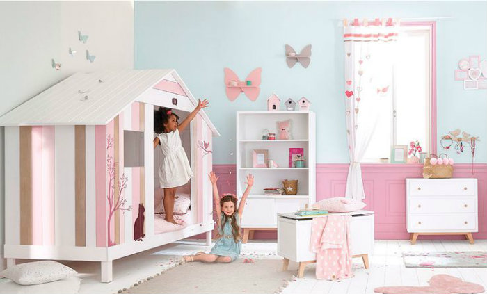 Διασκεδαστικό δωμάτιο κοριτσιών.