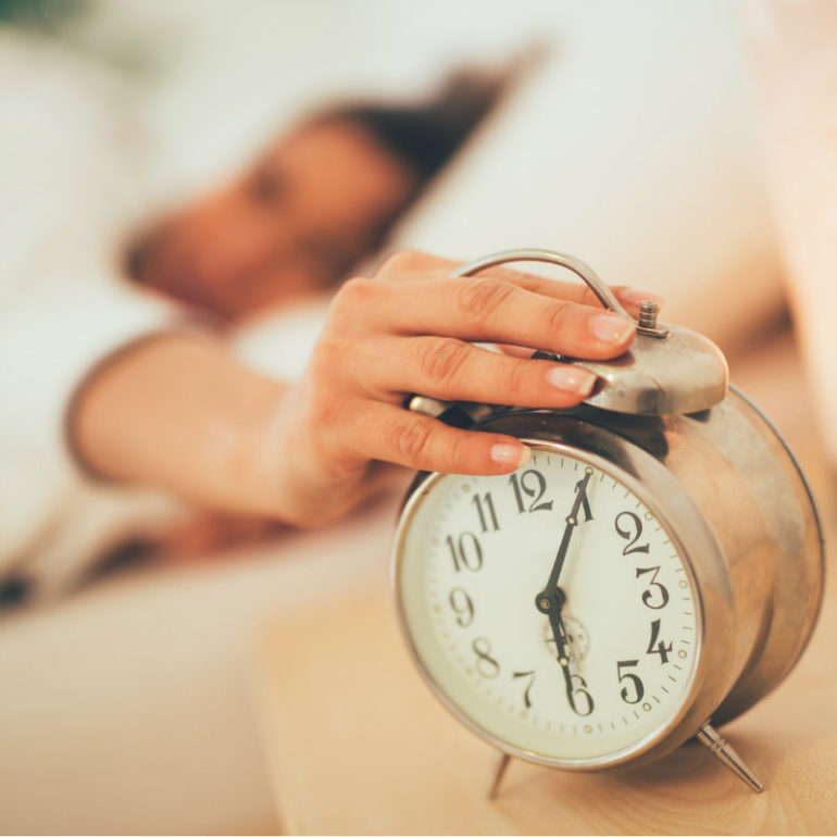 Κλείσιμο ξυπνητηριού.