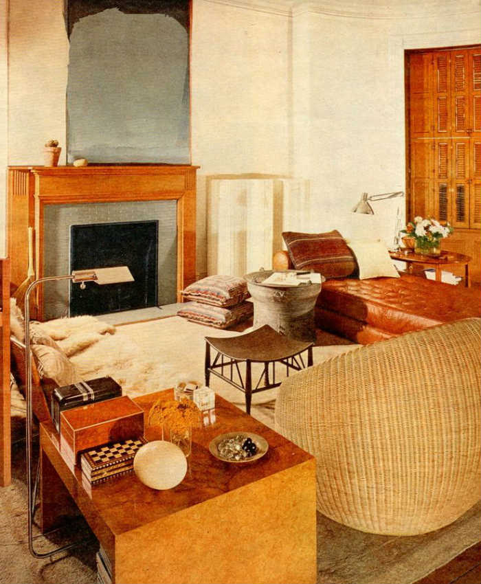 Αρρενωπό εσωτερικό με ουδέτερα χρώματα.