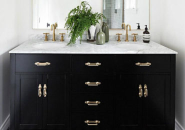 μαυρο επιπλο μπανιου