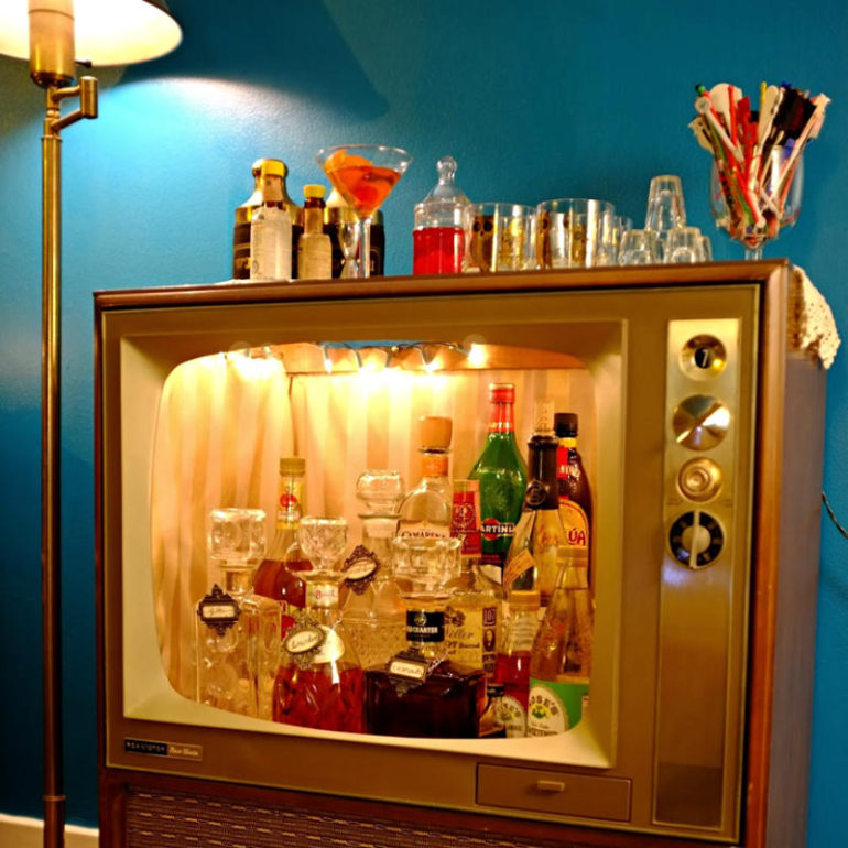 mini bar μινι μπαρ ιδεες