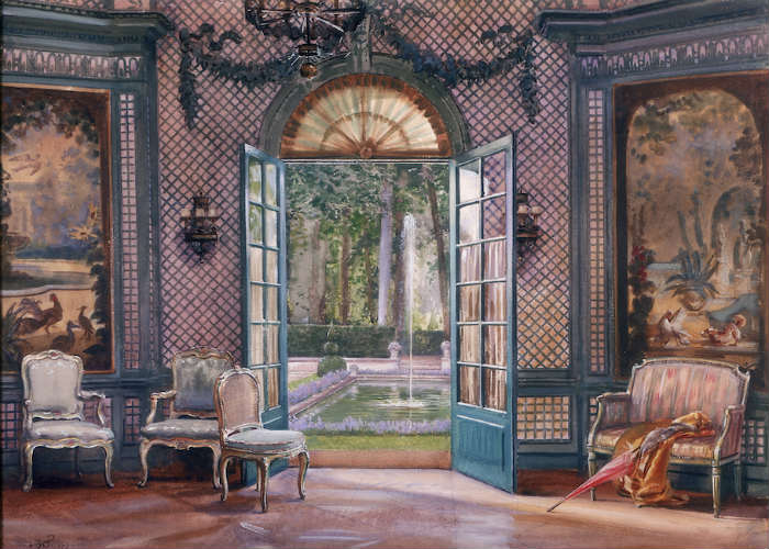 Η έπαυλη της de Wolfe στις Βερσαλίες.