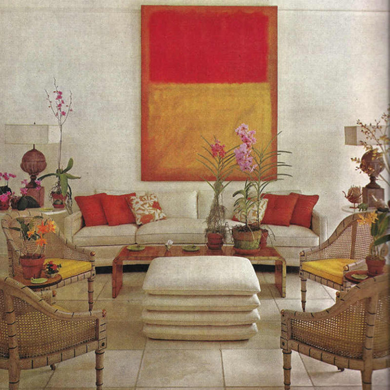 Ορχιδέες στην μόδα του 70.