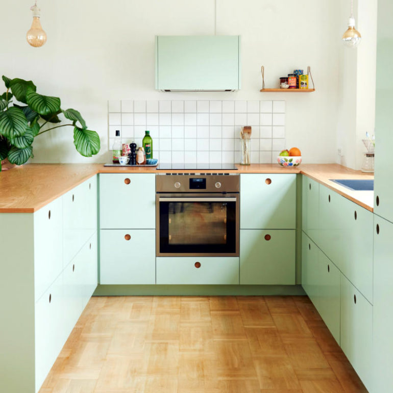 παστελ κουζινα μεντα