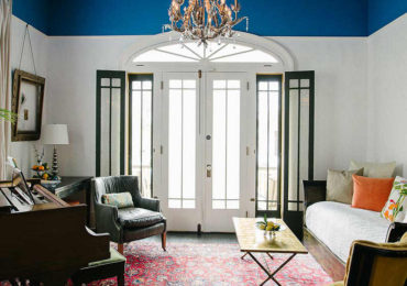 Ένα ταβάνι στο μπλε του κοβαλτίου, είναι αρκετό για να μας κάνει να ονειρευτούμε!