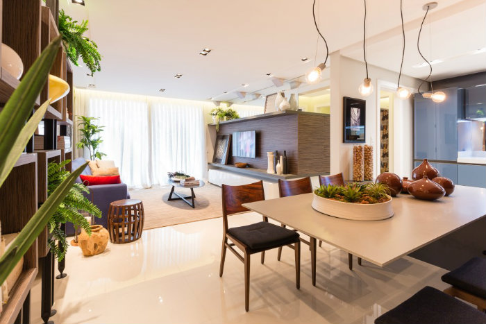 Εκλεκτικό σαλόνι.