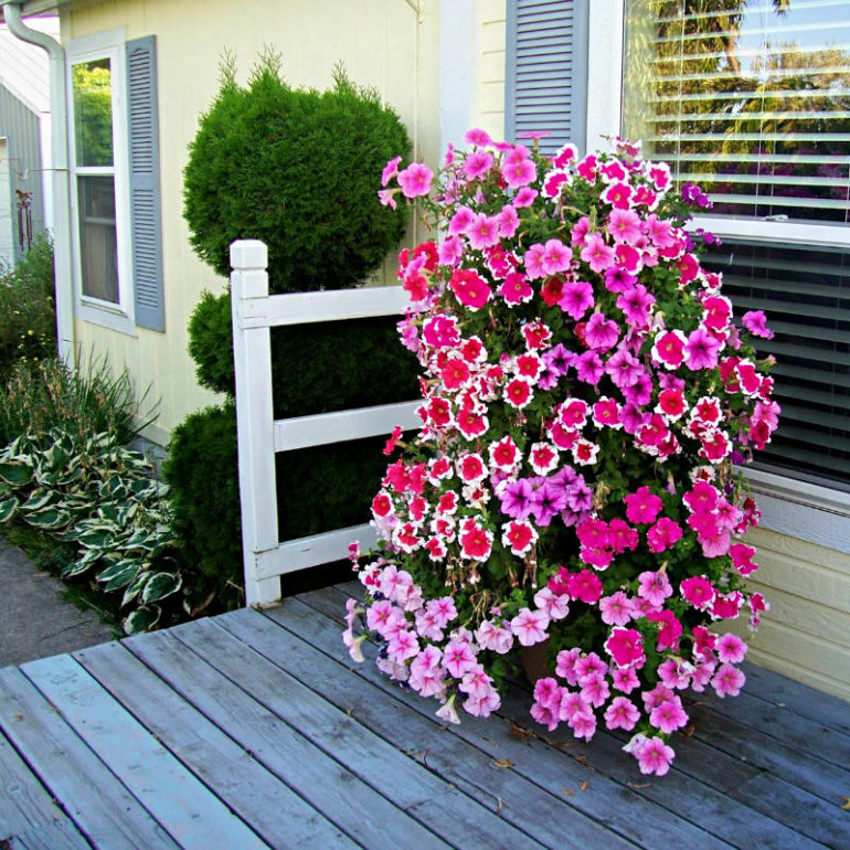 λουλουδια πυργος diy