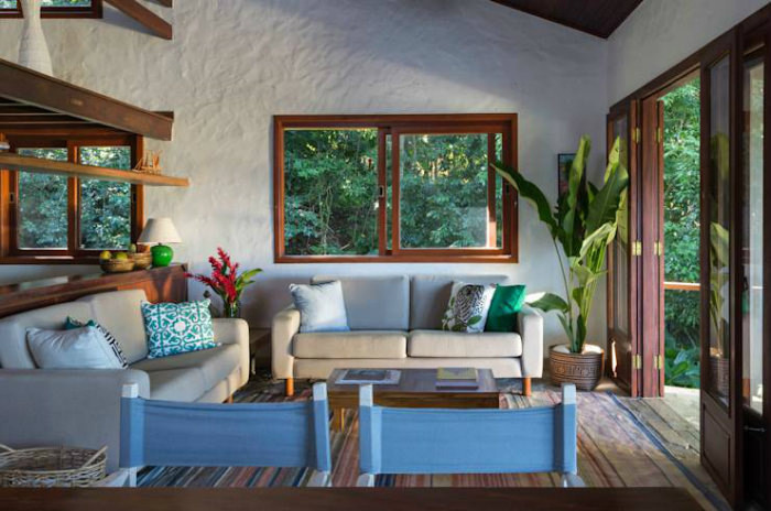 Rustic και φυσική διακόσμηση.