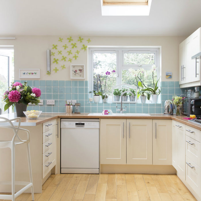 Η χρωματική παλέτα εδώ αλληλοσυμπληρώνεται.