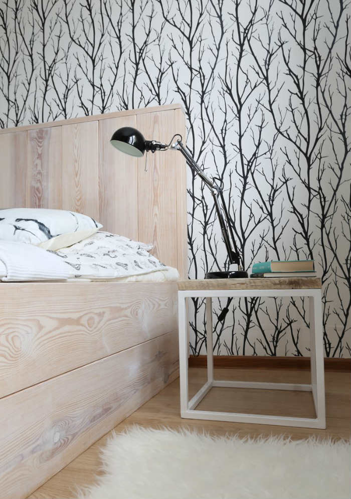 Κομοδίνο χωρίς αντικείμενα.