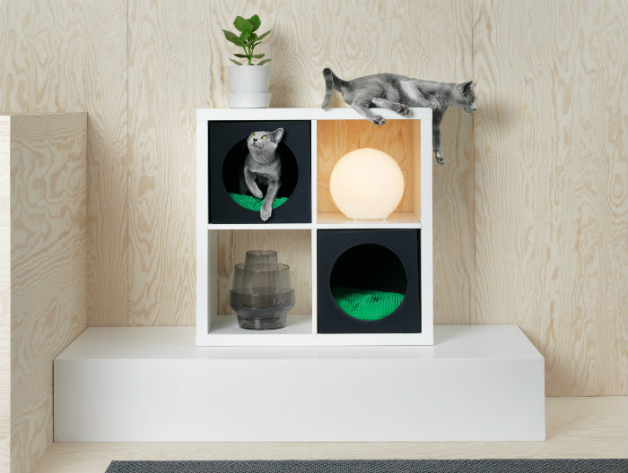 Σπίτι-κρυφώνα για γάτες.