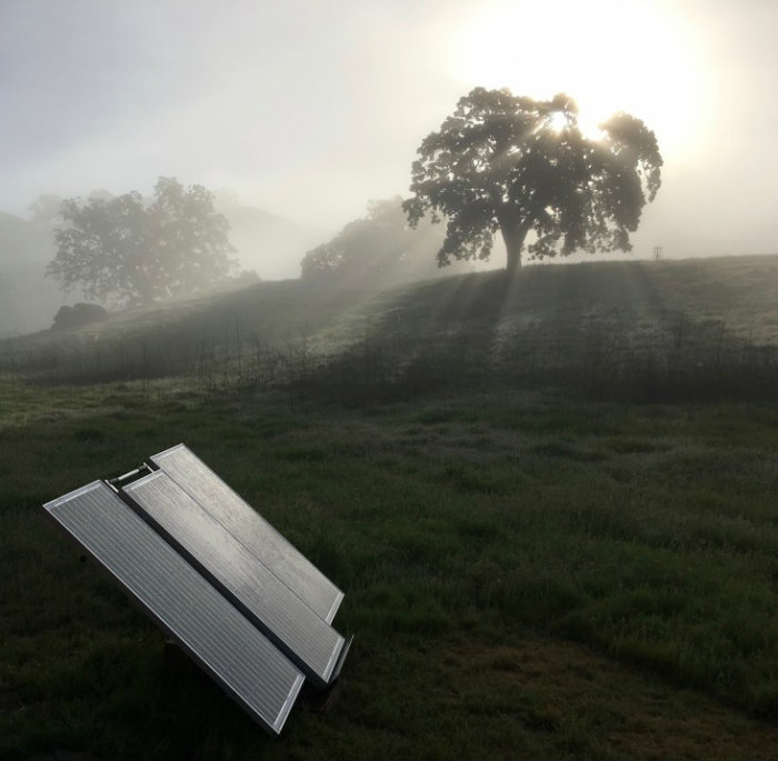 Η ηλιακή ενέργεια τους έλυσε το πρόβλημα ηλεκτροδότησης.