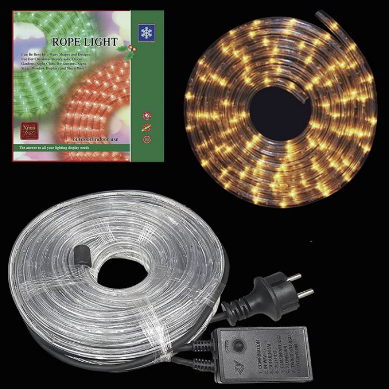 Φωτοσωλήνας led λευκός με controller, εξωτερικού χώρου - Διαστάσεις: 20 μέτρα
