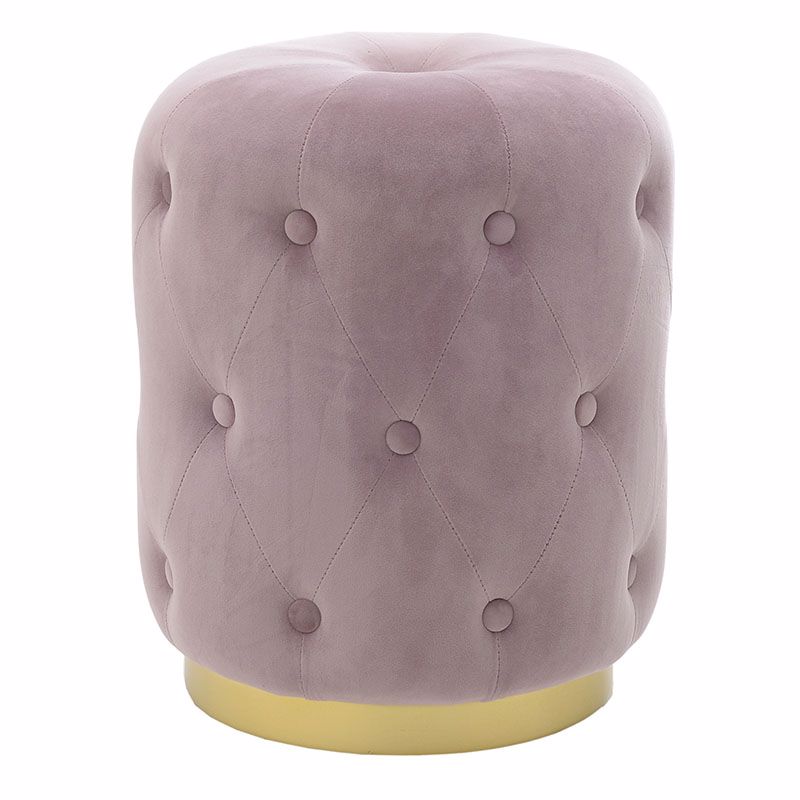 inart βελουδινο σκαμπο