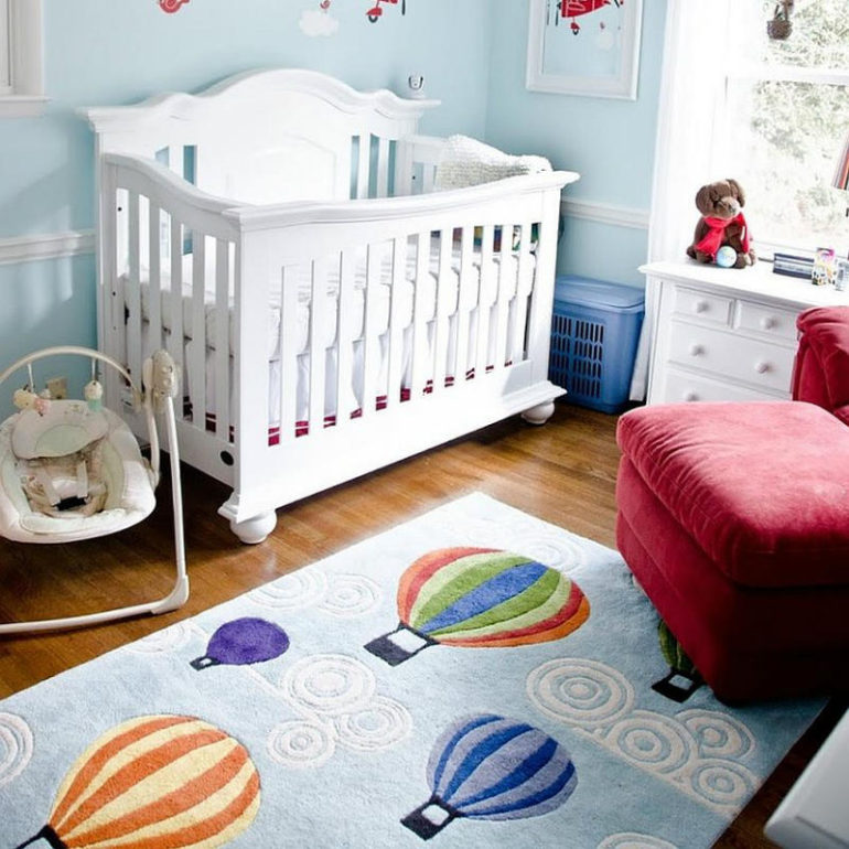 παιδικο χαλι αεροστατα