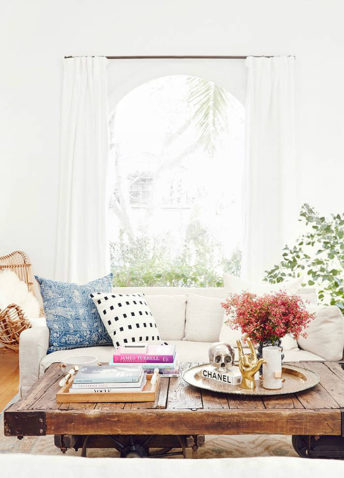 Χρησιμοποίησε μια μείξη υφασμάτων για να δώσεις πολυτελές ύφος στον χώρο σου!