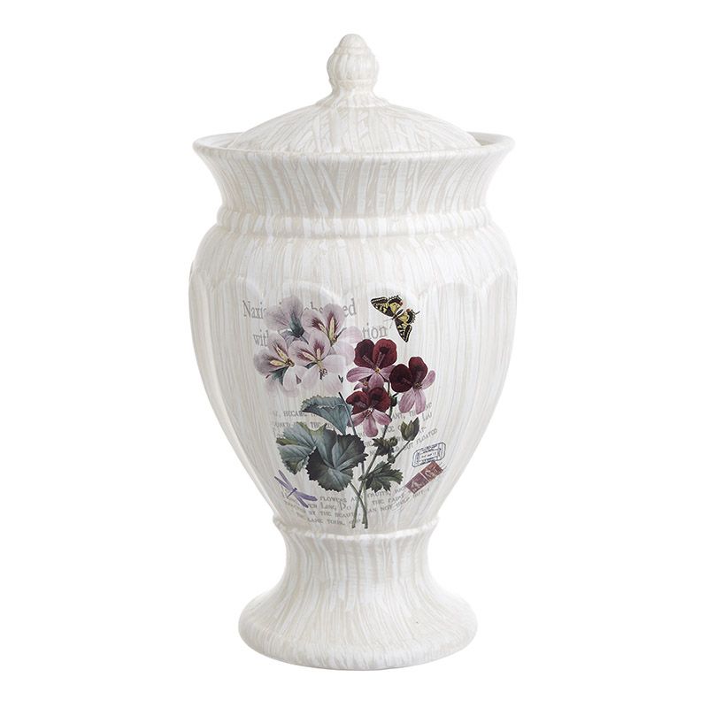 inart βαζο κεραμικο λευκο