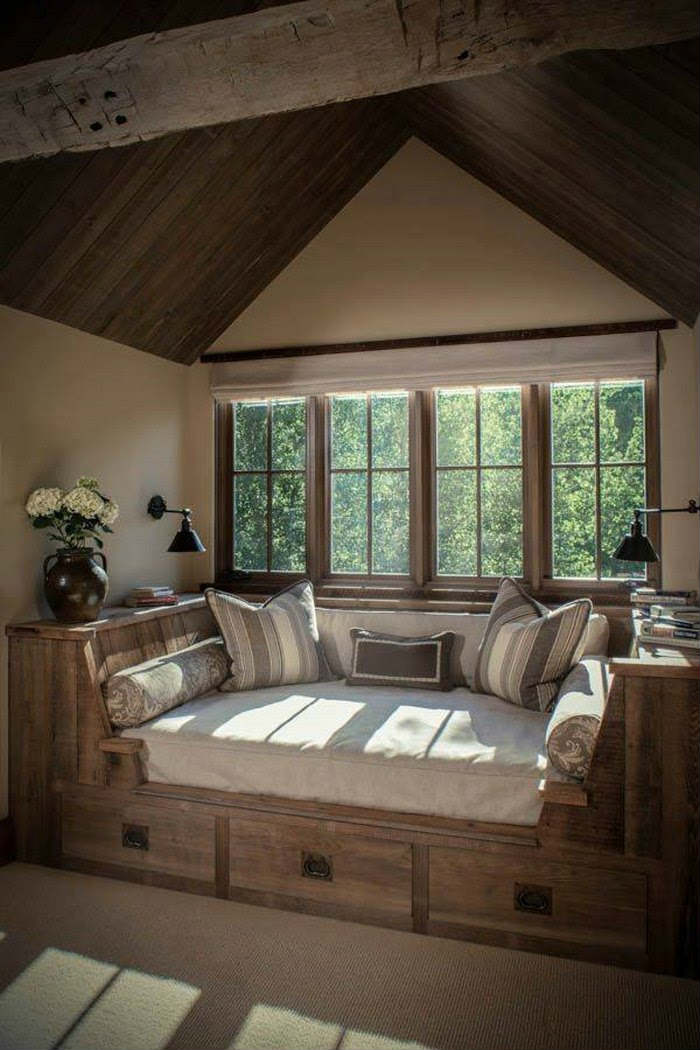 Εκπληκτικό χτιστό κρεβάτι στην σοφίτα με αποθηκευτικό χώρο!