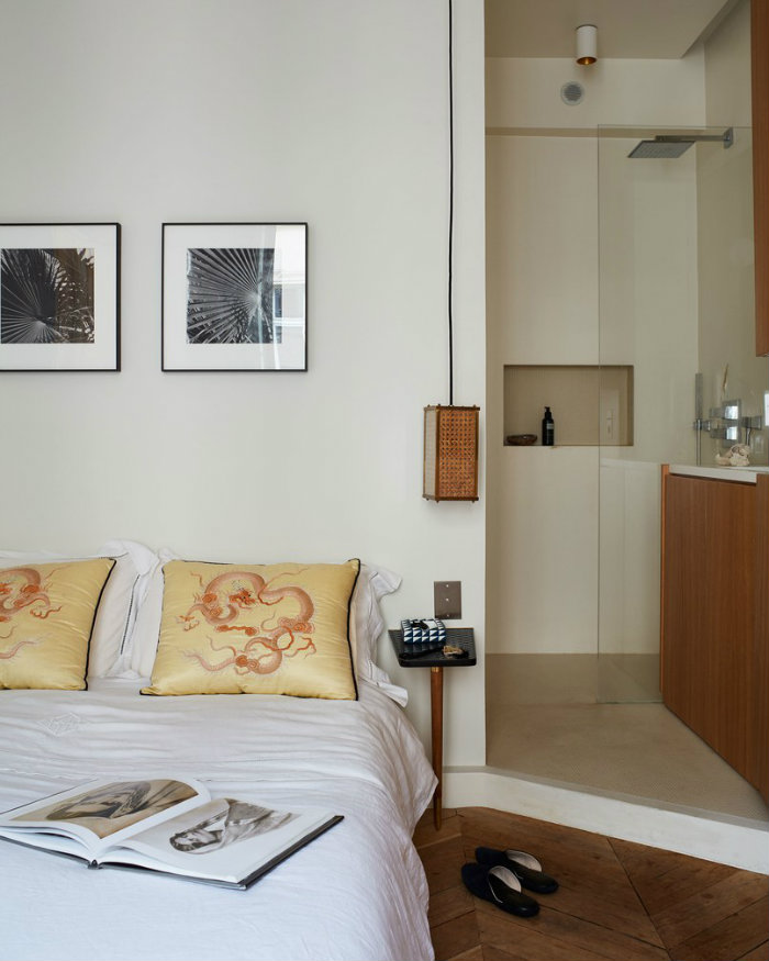 κομψη και τακτοποιημενη κρεβατοκαμαρα