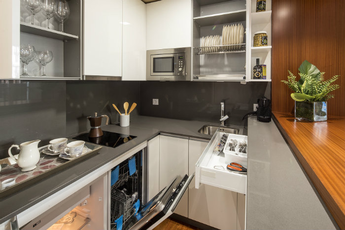 οργανωση μικρης κουζινας