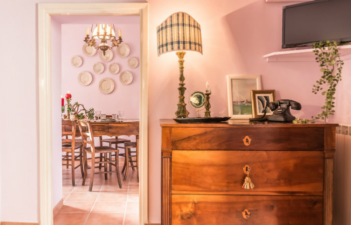 σαλονι και τραπεζαρια