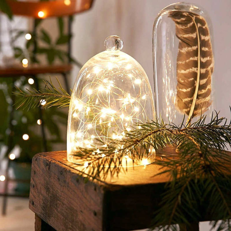 χριστουγεννιατικη διακοσμηση φωτακια λαμπακια led