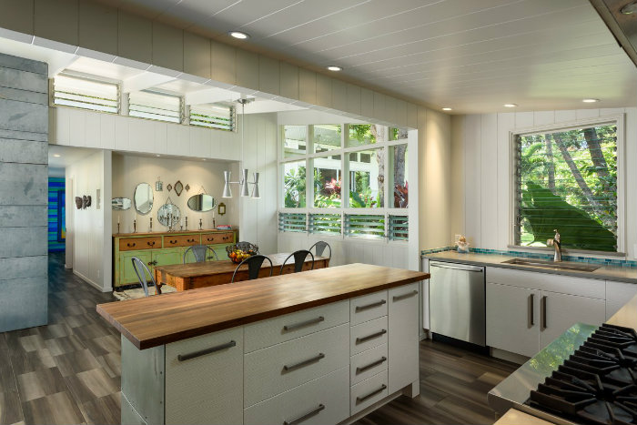 κουζινα τραπεζαρια και εισοδος