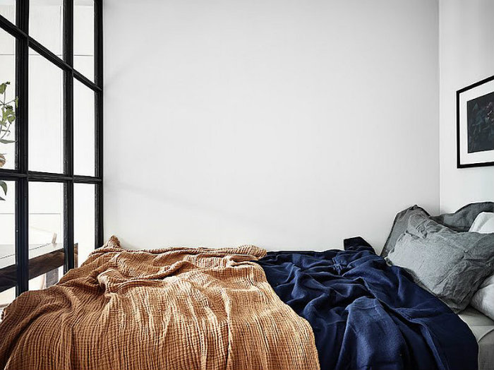 κρεβατοκαμαρα σκανδιναβικη διακοσμηση