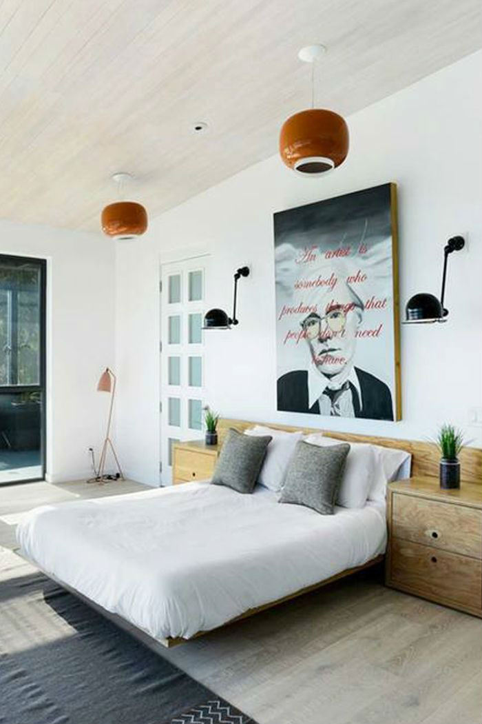 αρκετα κομψο υπνοδωματιο