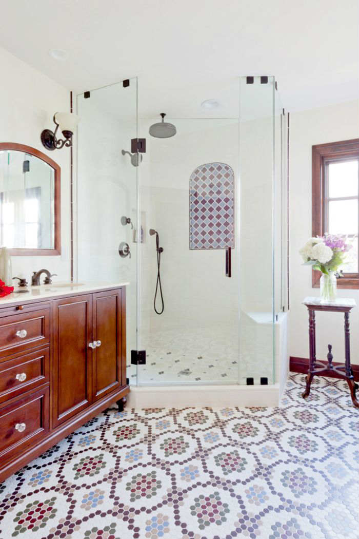 μωσαικο με εξαγωνο μοτιβο