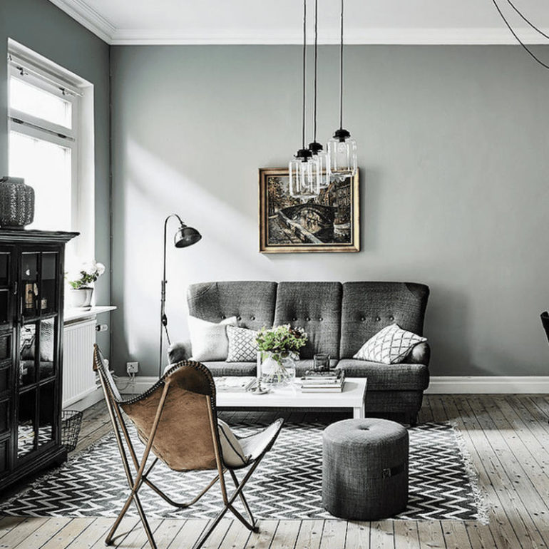 βαψιμο χρωμα τοιχου 2018 πρασινο δενδρολιβανου sage