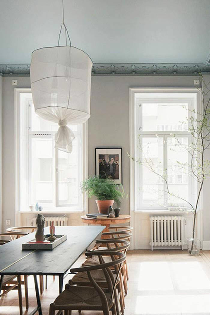 ανοιχτο μπλε ταβανι