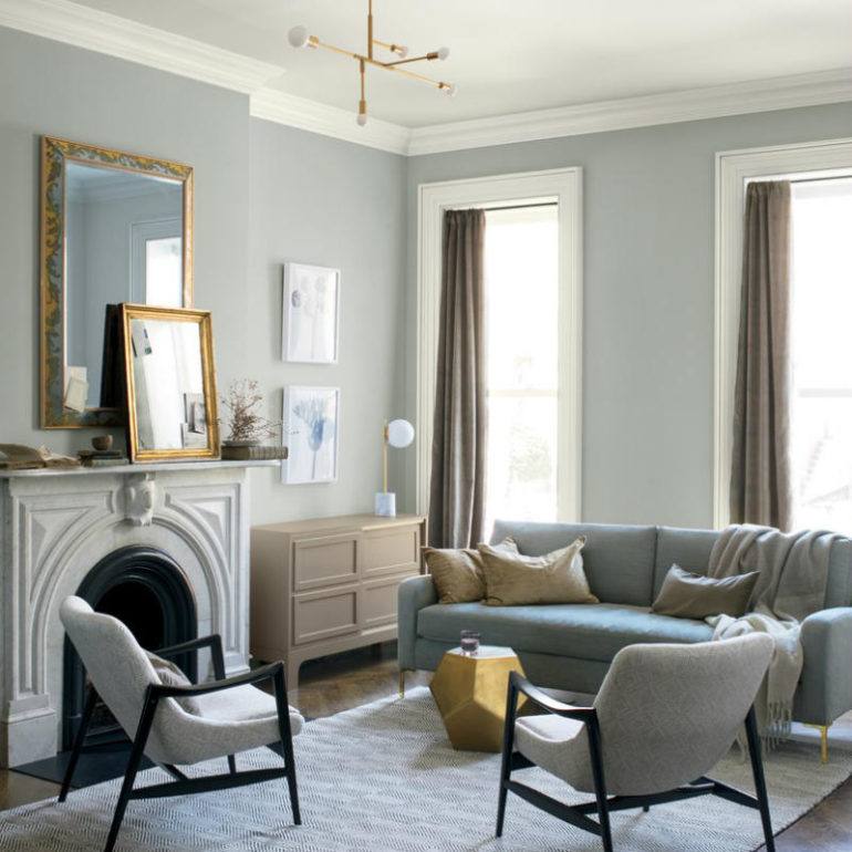 βαψιμο σπιτιου σαλονιου 2019 χρωμα χρωματα τοιχου χρωμα γκρι