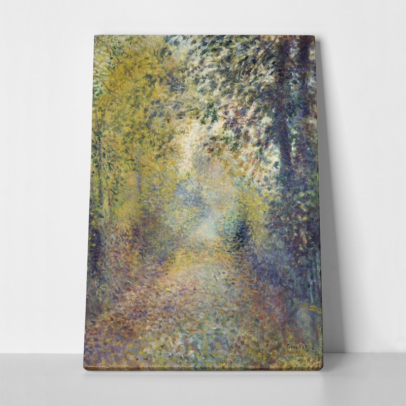 sticky πινακας σε καμβα ζωγραφικής renoir woods