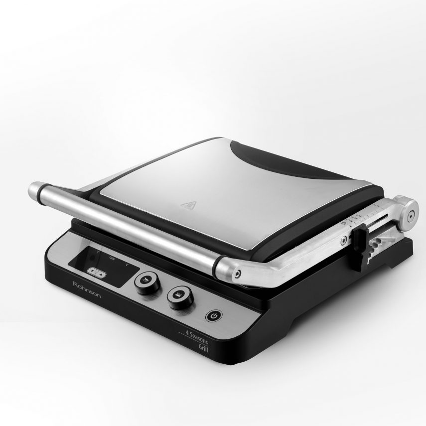 τοστιερα γκριλιερα ROHNSON R-2300 MOD Black/Silver