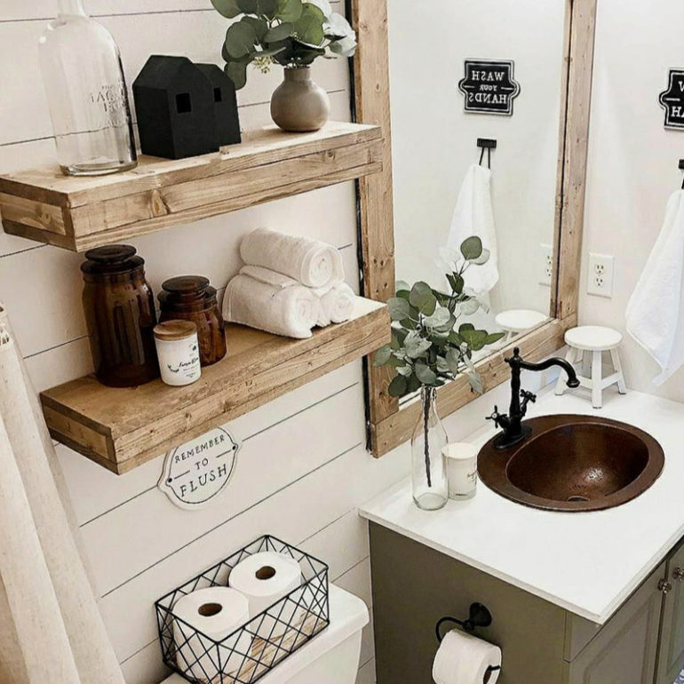 μικρο μπανιο ανακαινιση ιδεες διακοσμηση αποθηκευση διαρρυθμιση 2020