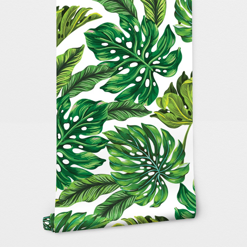 Αυτοκόλλητη Ταπετσαρία PHILODENDRON LEAVES